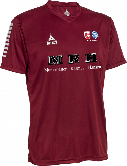 Select - Fs Hashøj/sørby Player Jersey U7-U8 - Bordeaux & wit