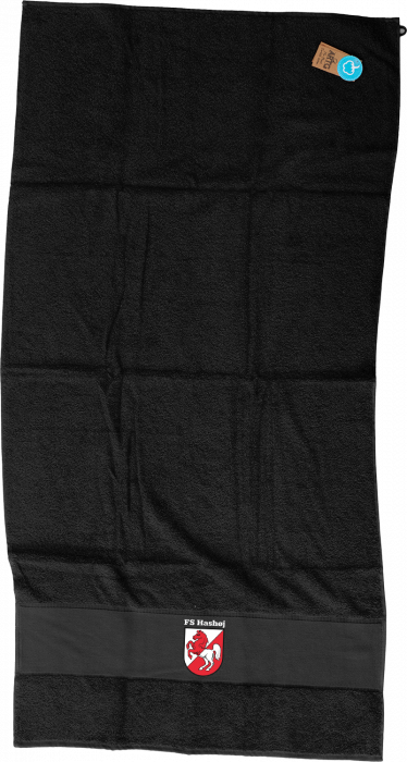 Sportyfied - Fs Hashøj  Bath Towel - Czarny